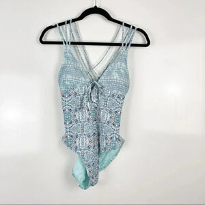 Cikada Australia Kaleidoscope Strappy One Piece Swim Suit Sz 6